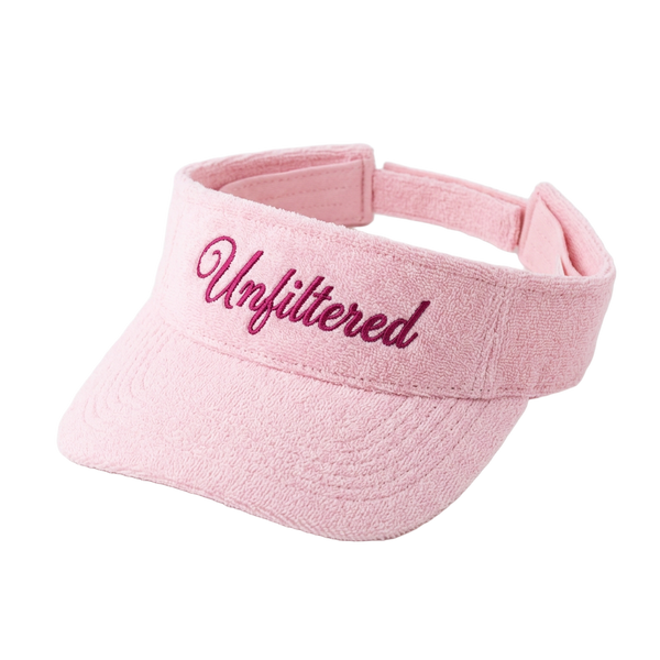 Unfiltered Terry Cloth Visor