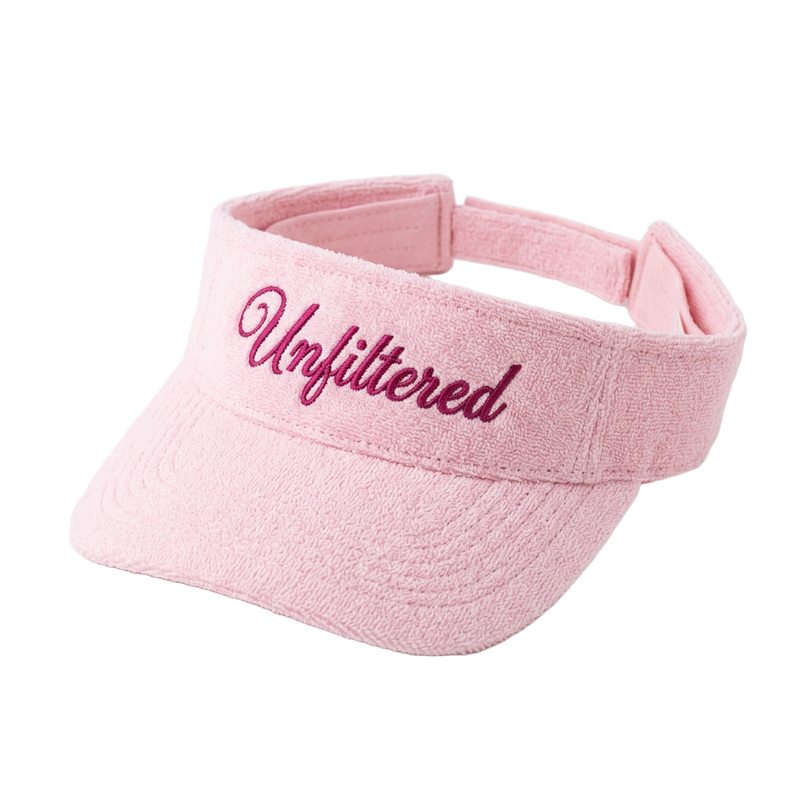 Unfiltered Terry Cloth Visor